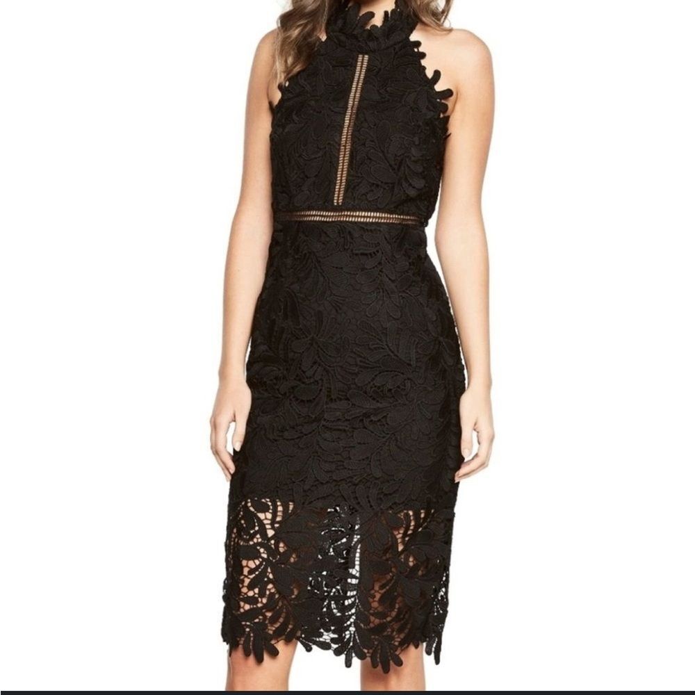 Bardot The Gemma Dress in Black - Size 6/S